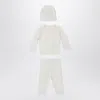 Givenchy Three-piece White Cotton Set In White