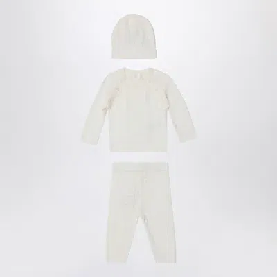 Givenchy Three-piece White Cotton Set