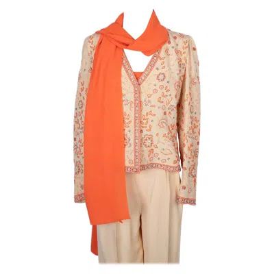 Pre-owned Givenchy Three-piece Set Haute Couture In Sand