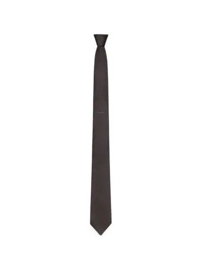 Givenchy Tie In Silk In Grey