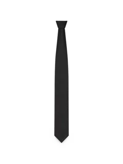 Givenchy Tie In Silk Gros Grain In Black