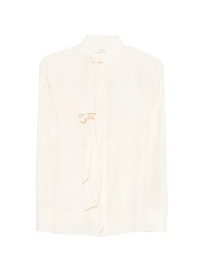 Givenchy Tie Neck Blouse In Neutral