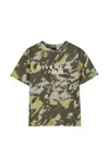 Givenchy Tie-dye Logo-print T-shirt In Multi