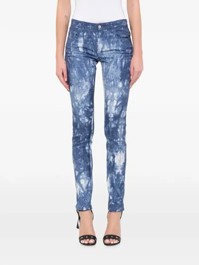 Givenchy Tie-dye Skinny Jeans In Multi
