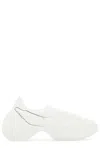 Givenchy White Fabric Tk-360 Slip On Sneakers In White
