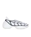 Givenchy Tk-360+ Sneakers In Knit In White