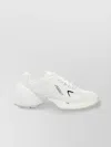 Givenchy White Mesh And Synthetic Leather Tk Mx Sneakers In White