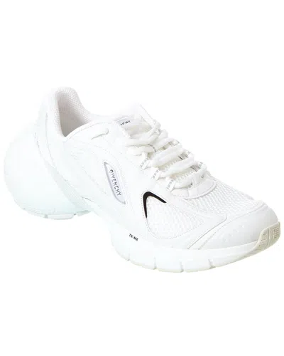 Givenchy Men's Tk-mx Mesh Runner Sneakers In Ivory