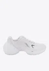 Givenchy White Mesh And Synthetic Leather Tk Mx Sneakers In White