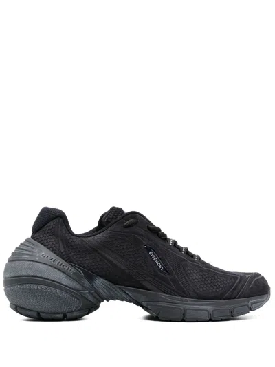 Givenchy Tk-mx Suede Sneakers In Black