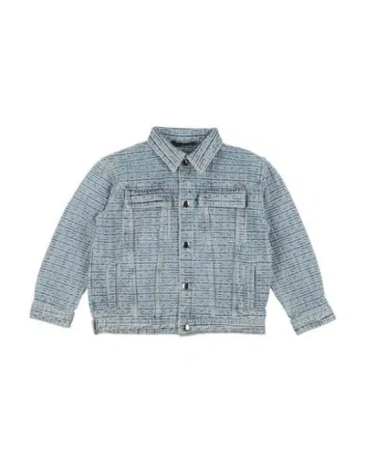 Givenchy Babies'  Toddler Boy Denim Outerwear Blue Size 5 Cotton