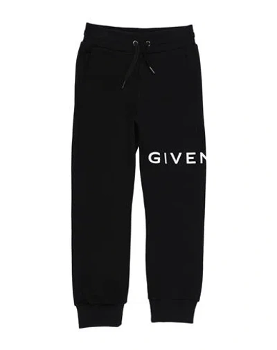 Givenchy Babies'  Toddler Boy Pants Black Size 4 Cotton, Polyester, Elastane