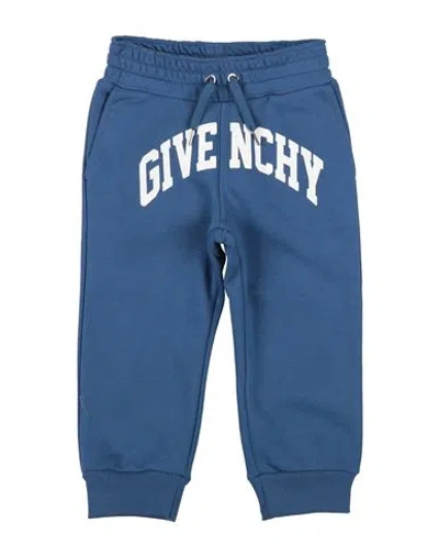Givenchy Babies'  Toddler Boy Pants Blue Size 4 Cotton, Polyester