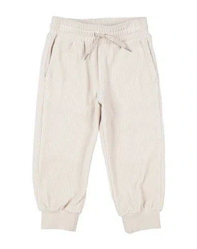 Givenchy Babies'  Toddler Boy Pants Cream Size 4 Cotton, Polyester, Elastane In Neutral