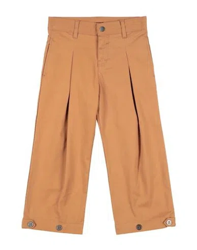 Givenchy Babies'  Toddler Boy Pants Sand Size 4 Cotton, Elastane In Brown