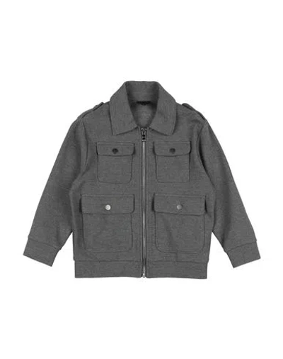 Givenchy Babies'  Toddler Boy Shirt Grey Size 4 Cotton, Modal, Elastane, Polyamide In Gray