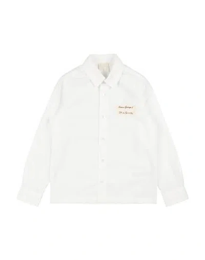Givenchy Babies'  Toddler Boy Shirt White Size 4 Cotton
