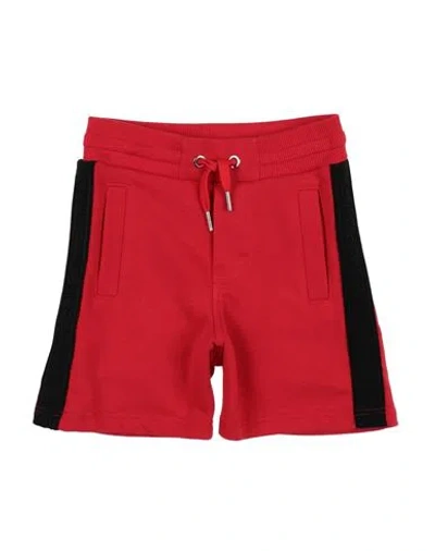 Givenchy Babies'  Toddler Boy Shorts & Bermuda Shorts Red Size 4 Cotton, Polyester, Elastane