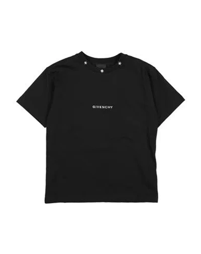 Givenchy Babies'  Toddler Boy T-shirt Black Size 4 Cotton, Elastane