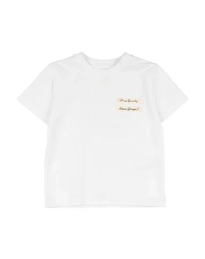 Givenchy Babies'  Toddler Boy T-shirt White Size 4 Cotton