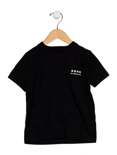 Pre-owned Givenchy Babies' Toddler Boys Branded Pattern Printed Shirt In Black
