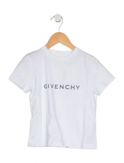 Pre-owned Givenchy Babies' Toddler Boys Branded Pattern Printed Top W/tags In White