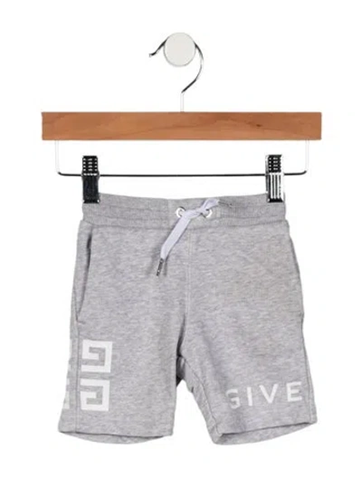 Pre-owned Givenchy Babies' Toddler Boys' Graphic Print Casual Shorts In Grey