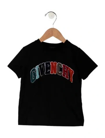 Pre-owned Givenchy Babies' Toddler Boys' Logo Print T-shirt In Black