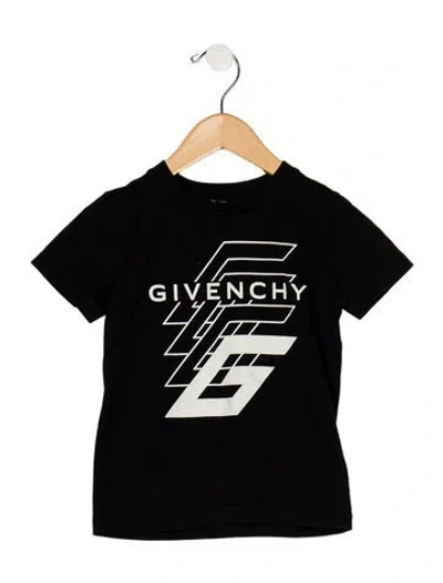 Pre-owned Givenchy Babies' Toddler Boys' Solid Short Sleeve T-shirt In Black