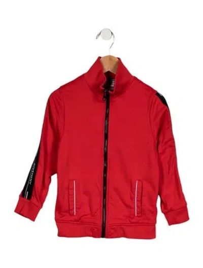 Pre-owned Givenchy Babies' Toddler Boys; Zip-up Sweatshirt In Red