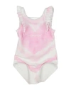 GIVENCHY GIVENCHY TODDLER GIRL ONE-PIECE SWIMSUIT PINK SIZE 4 POLYESTER, ELASTANE
