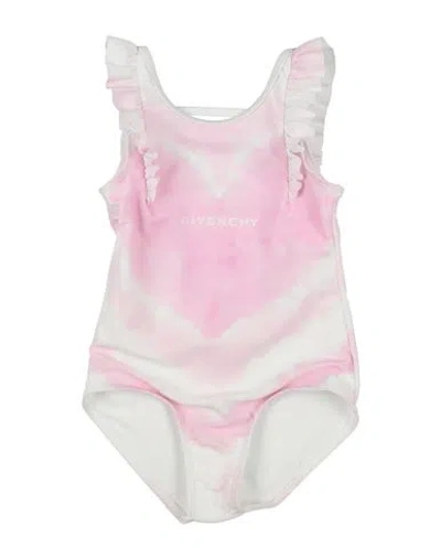 Givenchy Babies'  Toddler Girl One-piece Swimsuit Pink Size 4 Polyester, Elastane