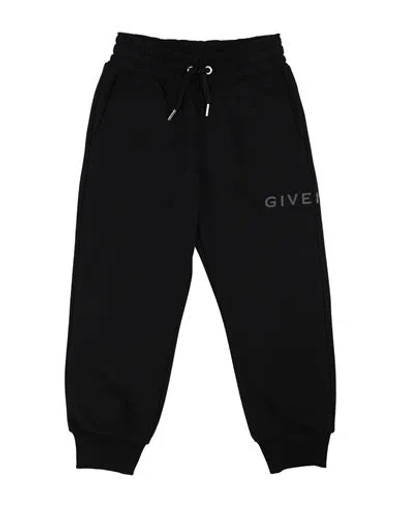 Givenchy Babies'  Toddler Girl Pants Black Size 4 Cotton, Polyester