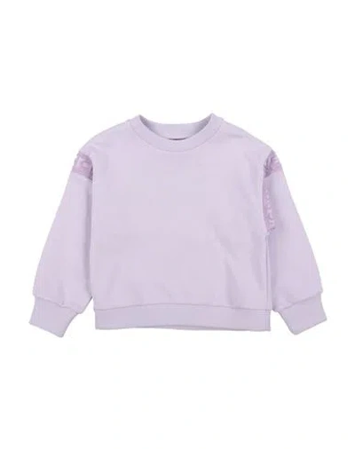 Givenchy Babies'  Toddler Girl Sweatshirt Lilac Size 5 Cotton, Polyester, Elastane In Purple