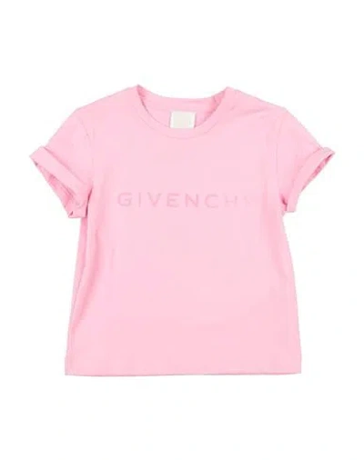 Givenchy Babies'  Toddler Girl T-shirt Pink Size 4 Cotton
