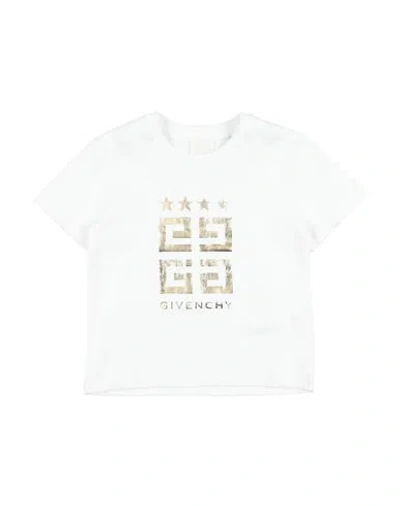 Givenchy Babies'  Toddler Girl T-shirt White Size 4 Cotton In Blue