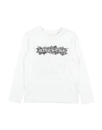 Givenchy Babies'  Toddler Girl T-shirt White Size 5 Cotton