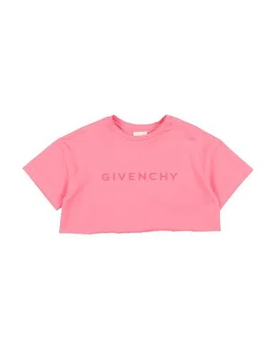 Givenchy Babies'  Toddler Girl T-shirt Pink Size 4 Cotton