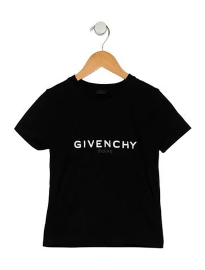 Pre-owned Givenchy Babies' Toddler Girls Branded Crewneck T-shirt In Multi