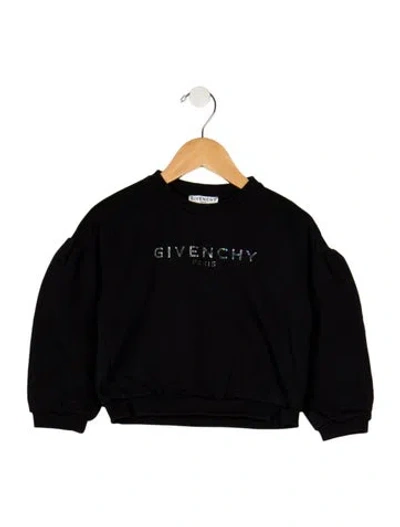 Pre-owned Givenchy Babies' Toddler Girls Logo Printed Pullover In Multi