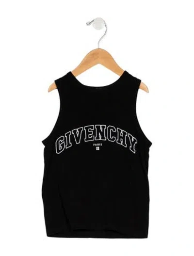 Pre-owned Givenchy Babies' Toddlers' Boys Sleeveless Printed Shirt In Black