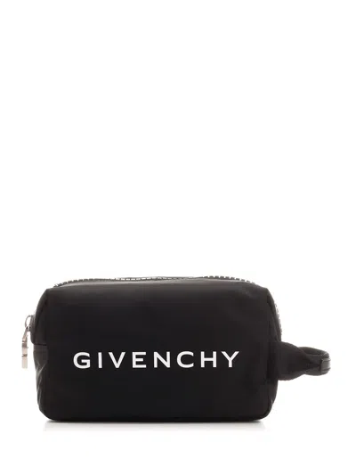 Givenchy Toilet Pouch In Nero