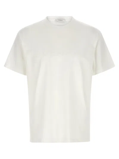 Givenchy Tone-on-tone Jacquard T-shirt In White