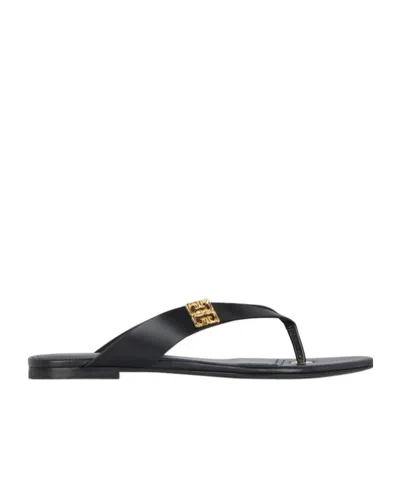 GIVENCHY GIVENCHY 4G LIQUID THONG SANDALS