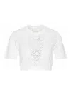 Givenchy Cropped Monogram Top In Blanco