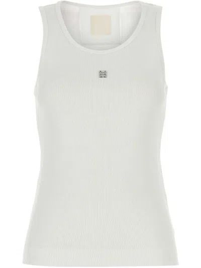Givenchy '4g Rib' Tank Top In White