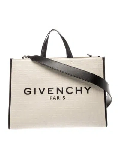 Pre-owned Givenchy Top Handle Bag In White