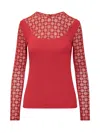 Givenchy Top In Red