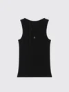 Givenchy Women Rib Tank Top In Black