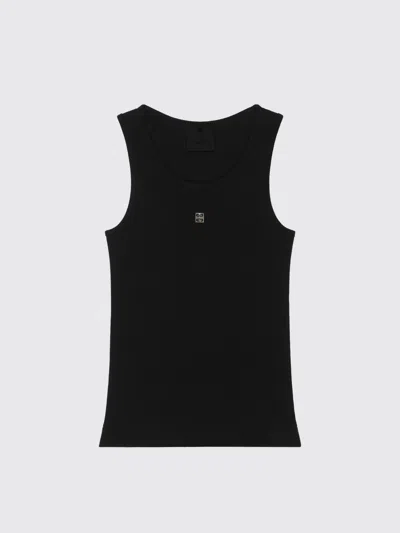 Givenchy Women Rib Tank Top In Black